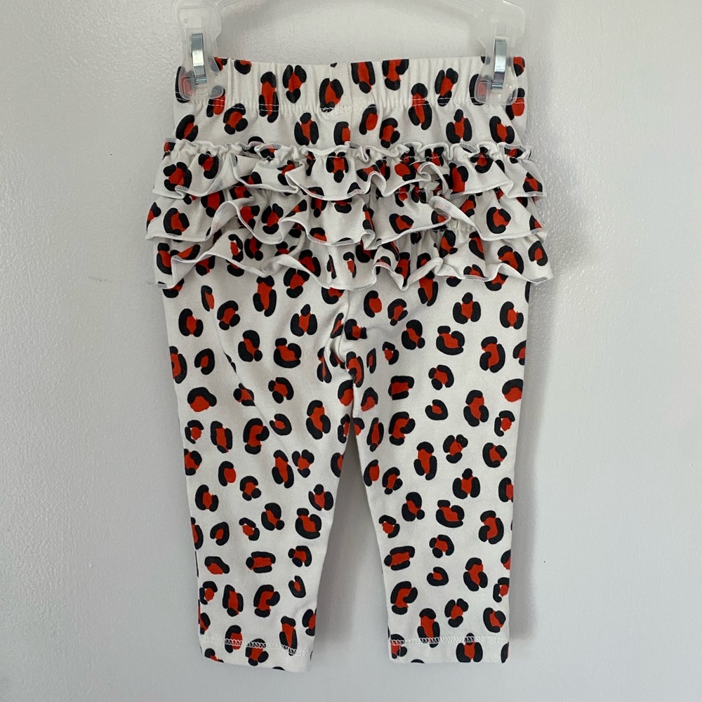 Leopard Ruffle Legging - Picture 2 of 2